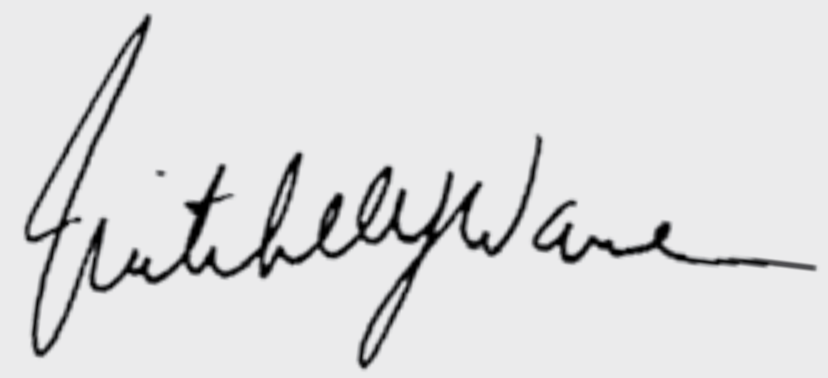 Mitchell Warren's signature